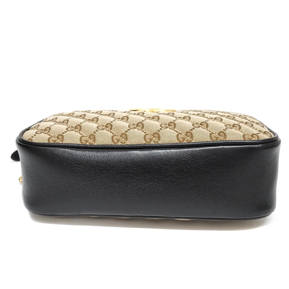 Gucci Shoulder Bag Brown GG Marmont - Picture 4 of 10
